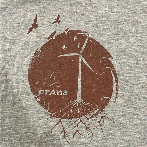 Prana Men's Brown Graphic Short Sleeve Tee - Picture 3 of 6